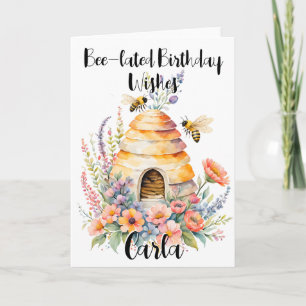 happy birthday Bee Card