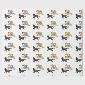 Happy Birthday Bernese Mountain Dog Wrapping Paper