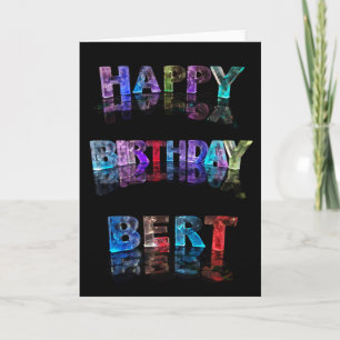 Happy Birthday Bert Card