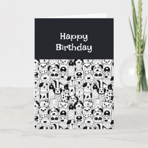  Happy Birthday Best Dog-gone Friend Card