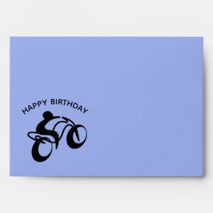 Happy Birthday Biker Envelope