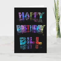 Happy Birthday Bill Card