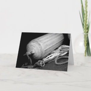 Happy Birthday Boat Bouy Card
