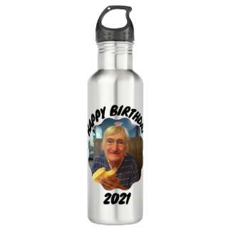 Happy Birthday Bob 2021 Water Bottle