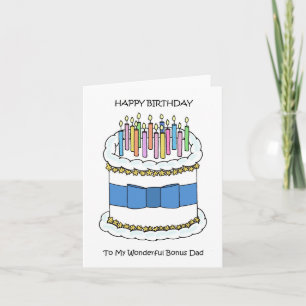 Happy Birthday Bonus Dad Card