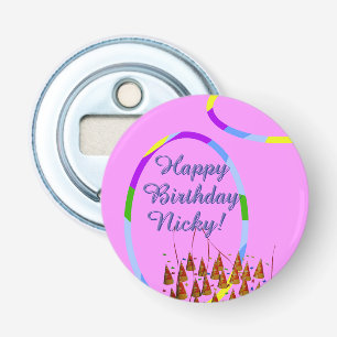 Happy Birthday  Bottle Opener
