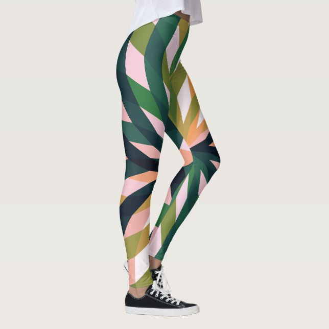 Happy Birthday Bow Leggings (Right)