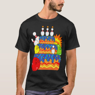 Happy Birthday Bowling Party Bowling Birthday Part T-Shirt