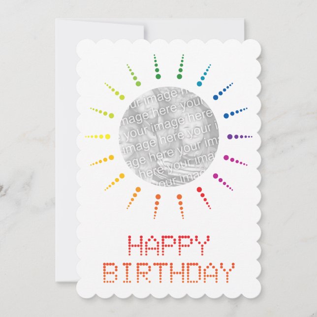 happy birthday (brightBurst) (Front)