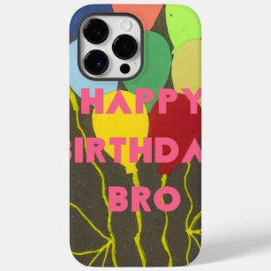 Happy Birthday Bro Case-Mate iPhone 14 Pro Max Case