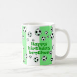 Happy Birthday Brother Coffee Mug<br><div class="desc">Give birthday gift to your brother!</div>