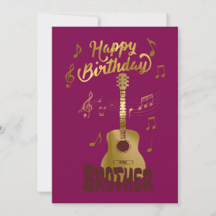 Happy Birthday Brothers Invitation