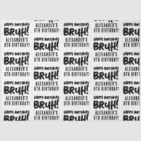 Happy Birthday Bruh Boy's Teenager Teen Boy