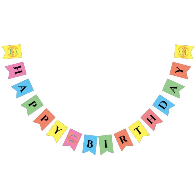 Happy Birthday  Bunting (All)