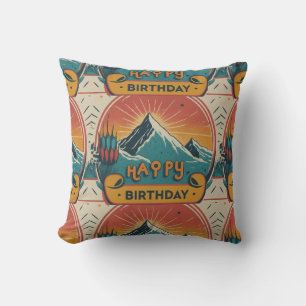 Happy Birthday Cake Cushion