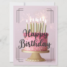 Happy Birthday  Cake 