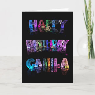 Happy Birthday Camila Card