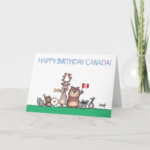 Happy Birthday Canada! by harrop - 150-11 Card
