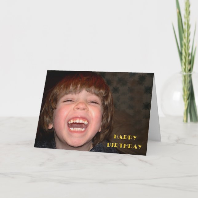 Happy Birthday Card (Front)