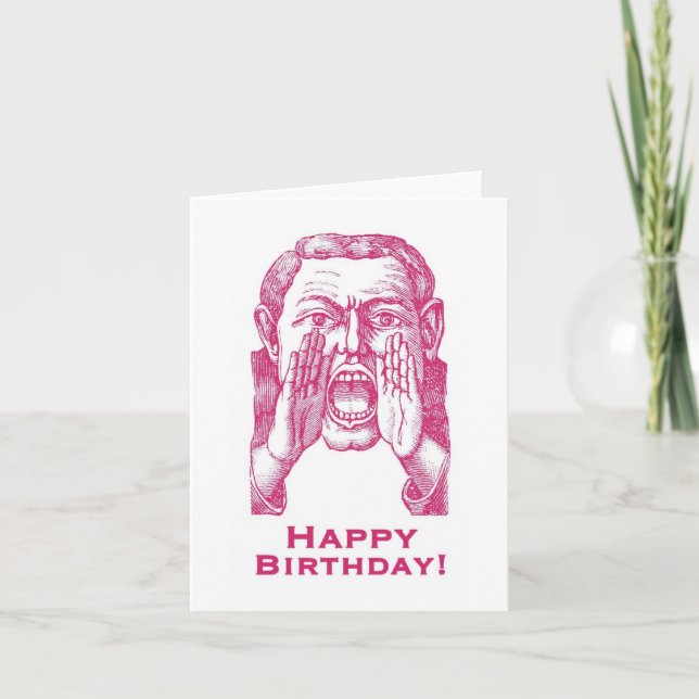 Happy Birthday! card (Front)