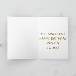 HAPPY BIRTHDAY! CARD