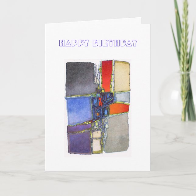 Happy Birthday Card (Front)