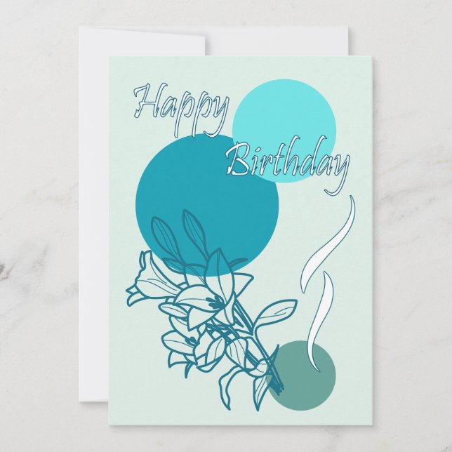 Happy Birthday Card (Front)