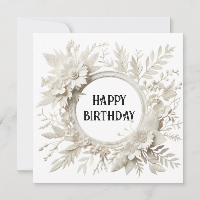 happy birthday card (Front)