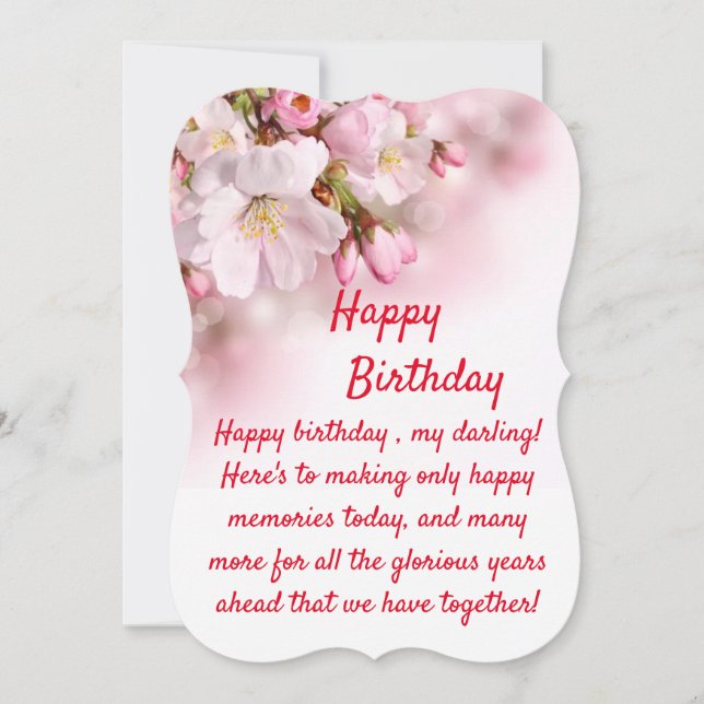 Happy birthday card (Front)