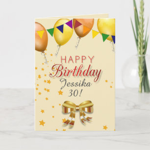 HAPPY Birthday Card