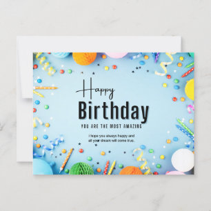 Happy Birthday Card