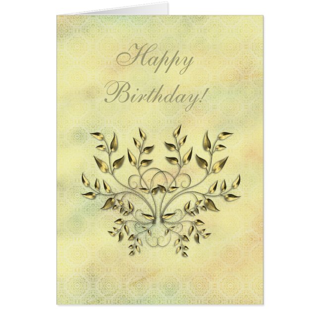 Happy Birthday Card (Front)