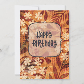 Happy Birthday card