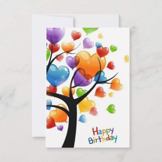 Happy Birthday Card (Front)