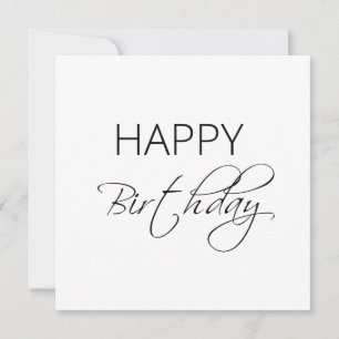 Happy birthday card
