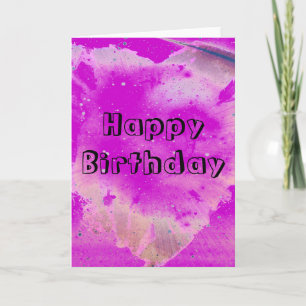 Happy Birthday Card
