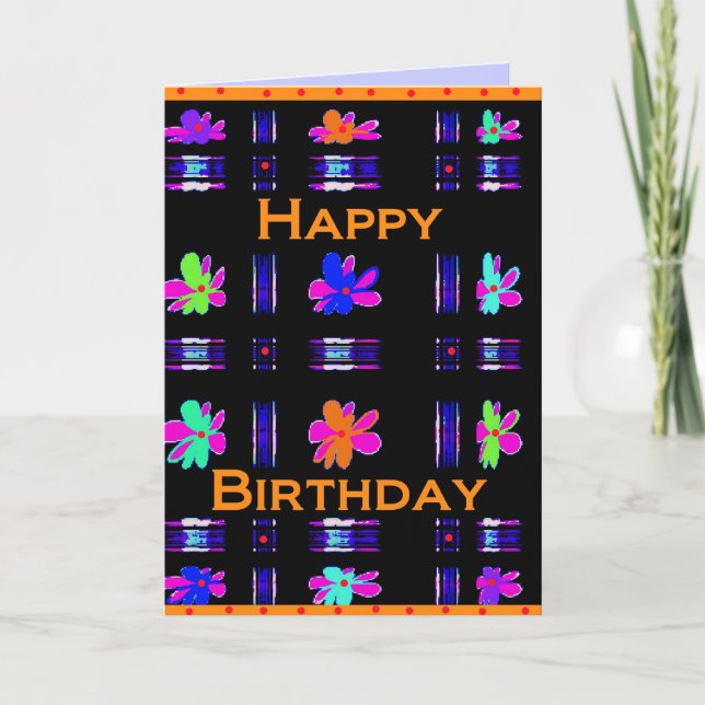 Happy Birthday! Card (Front)