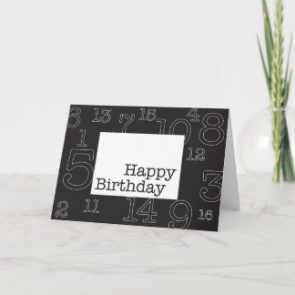 Happy Birthday Card