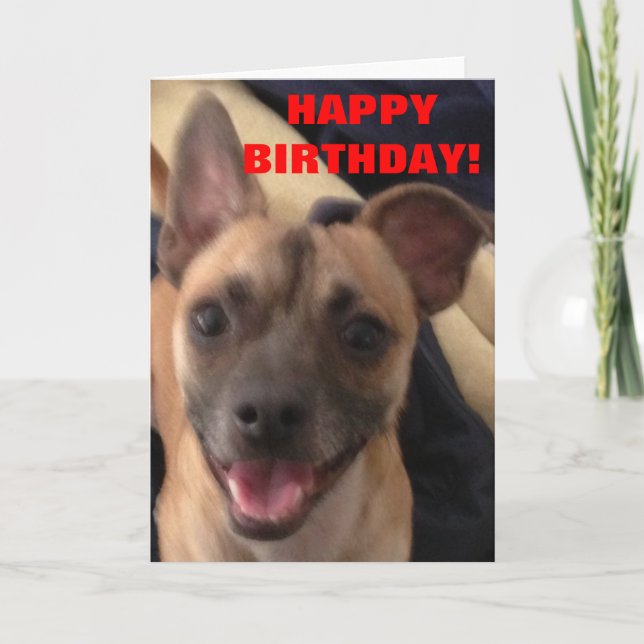 HAPPY BIRTHDAY! CARD (Front)