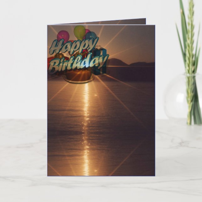 Happy Birthday Card (Front)