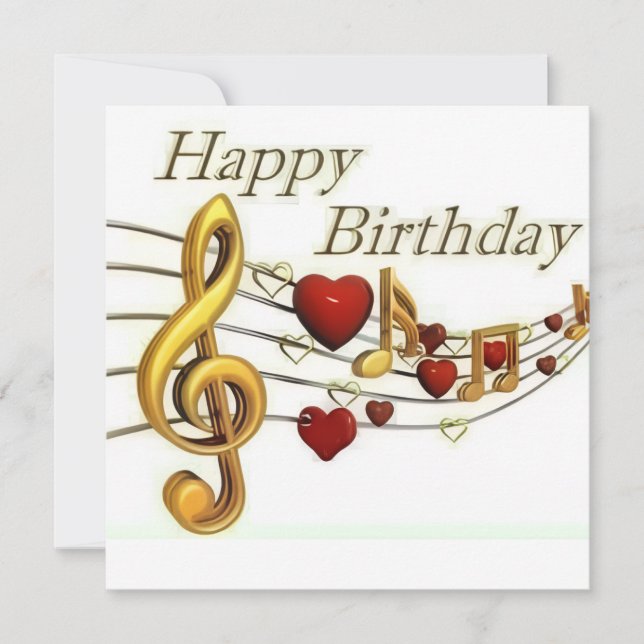 Happy Birthday Card (Front)
