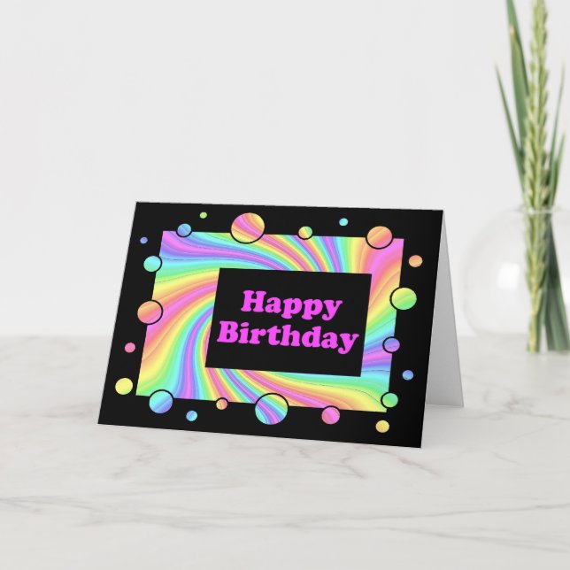 Happy Birthday Card (Front)