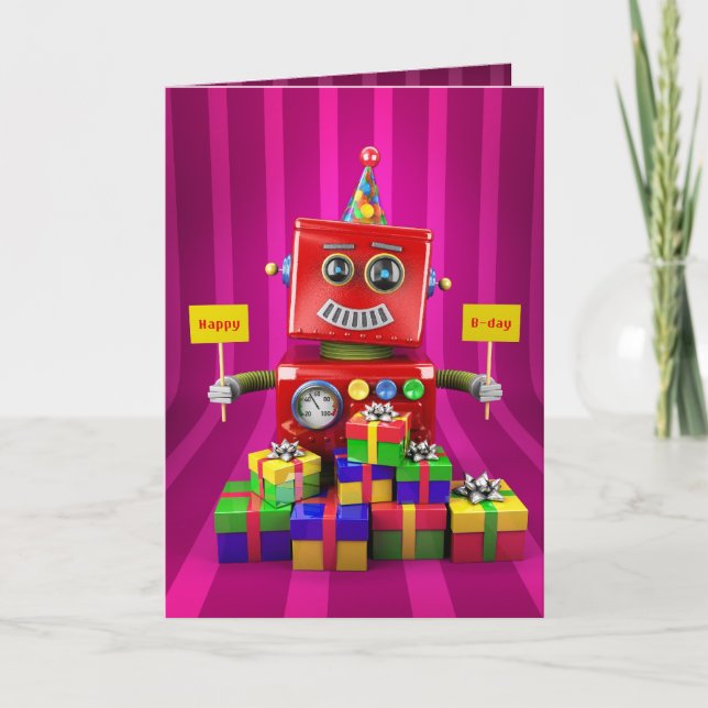 Happy Birthday Card (Front)