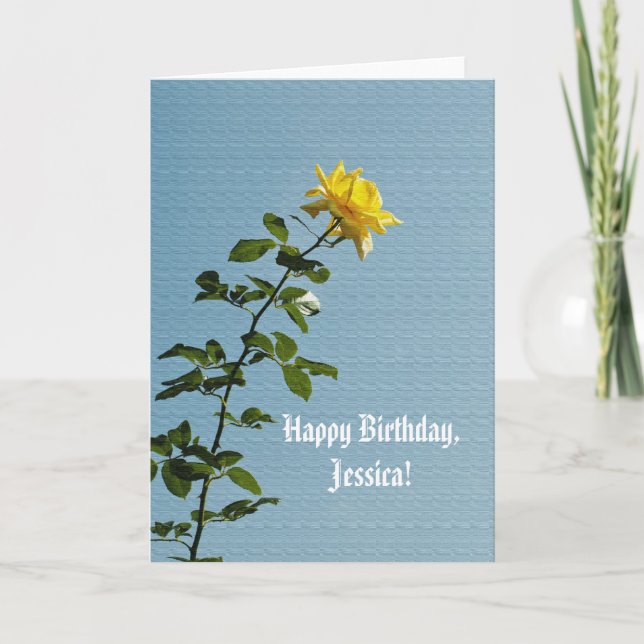 Happy Birthday Card (Front)