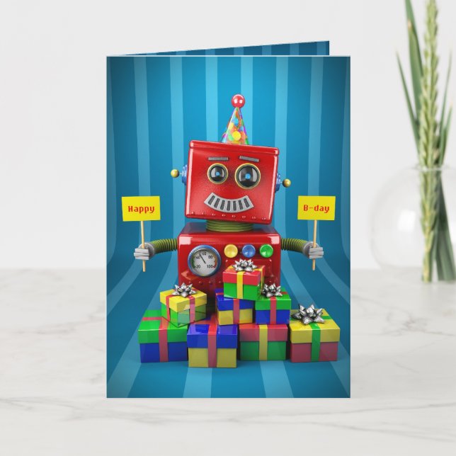 Happy Birthday Card (Front)