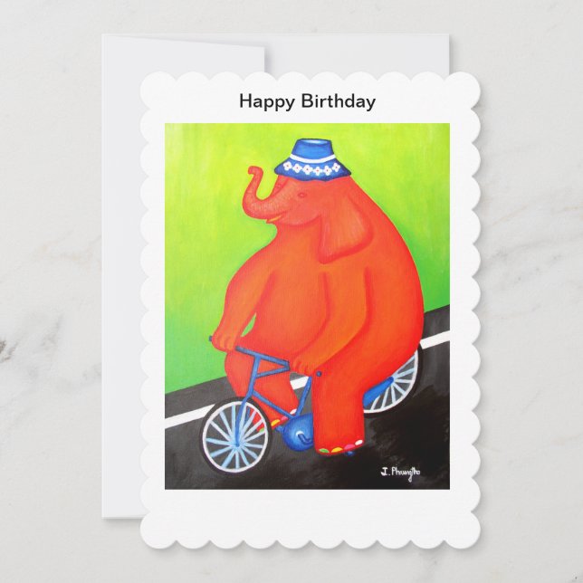 Happy Birthday Card (Front)