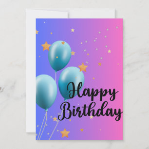 HAPPY BIRTHDAY CARD