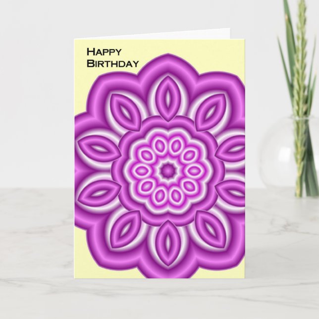Happy Birthday Card (Front)