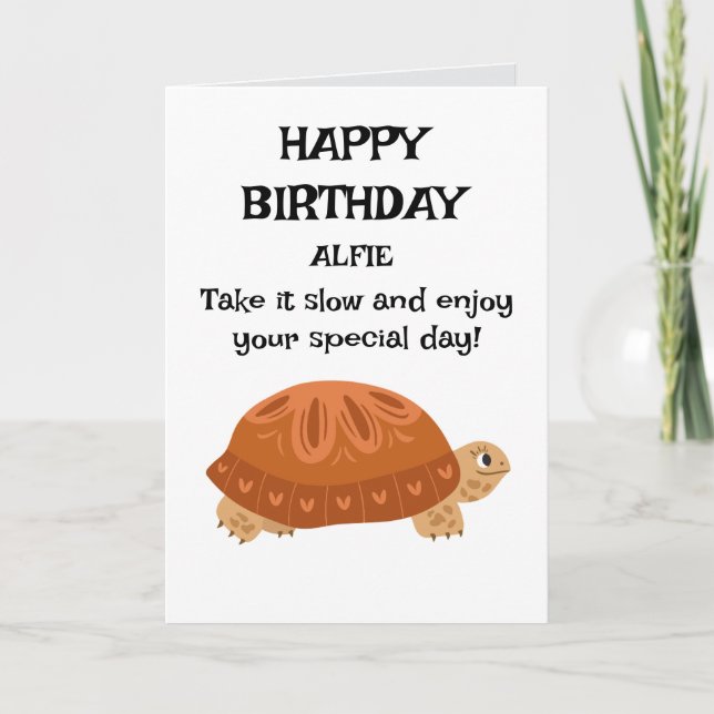 HAPPY BIRTHDAY CARD (Front)