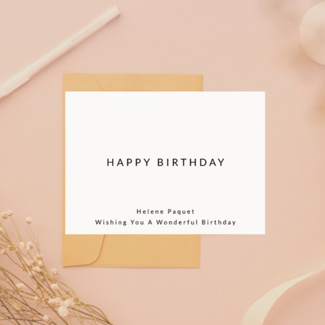 Happy Birthday Card (Happy Birthday Card)